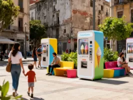 El camino de los campeones ocultos: estrategias de supervivencia diferenciadas para las máquinas expendedoras de helados en el sector de nicho""